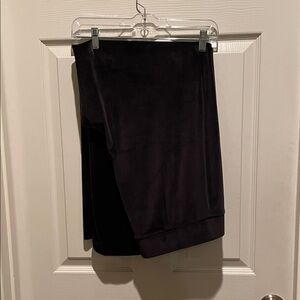 Pure Jill Slim Leg velour pants; sz XL; very good condition